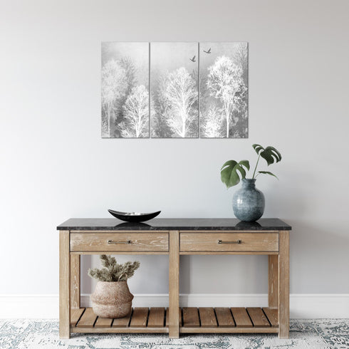 Wandbilder Wohnzimmer XXL Wald Moderne Bilder Abstrakt
